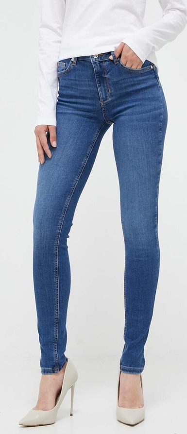 Granatowe jeansy Liu-Jo w stylu casual