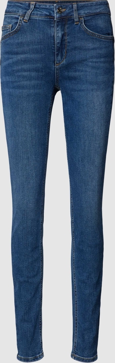 Granatowe jeansy Liu-Jo z bawełny w stylu casual