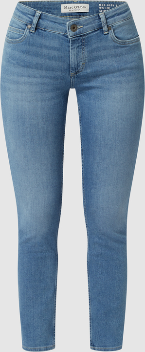 Granatowe jeansy Marc O'Polo z bawełny