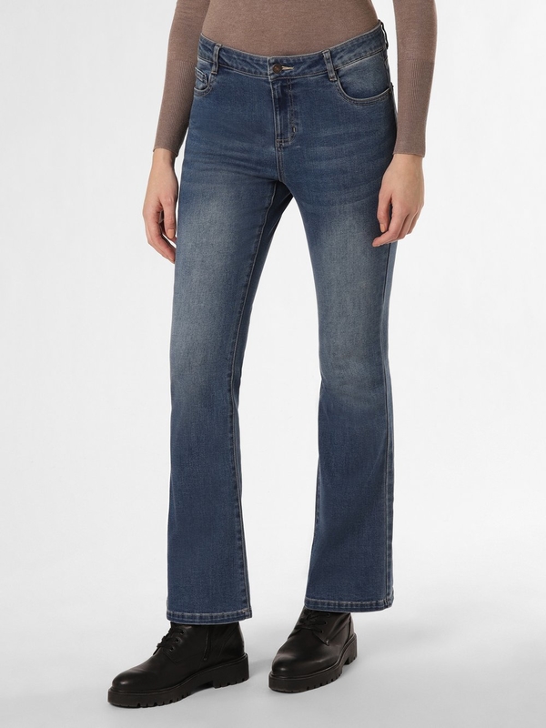 Granatowe jeansy Marie Lund