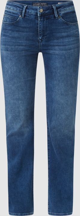 Granatowe jeansy Mavi Jeans w stylu casual z bawełny