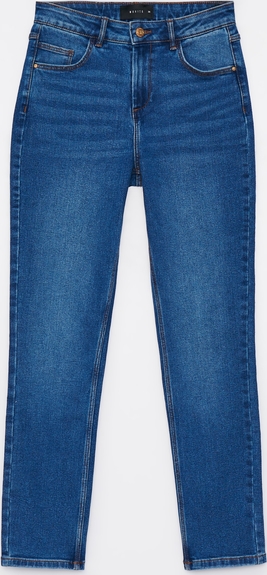 Granatowe jeansy Mohito
