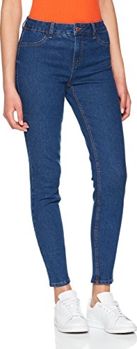 Granatowe jeansy new look
