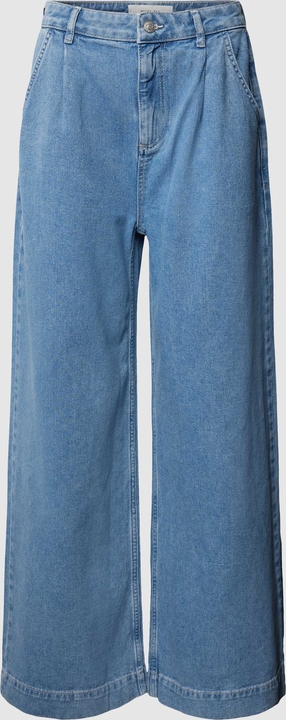 Granatowe jeansy Noisy May z bawełny