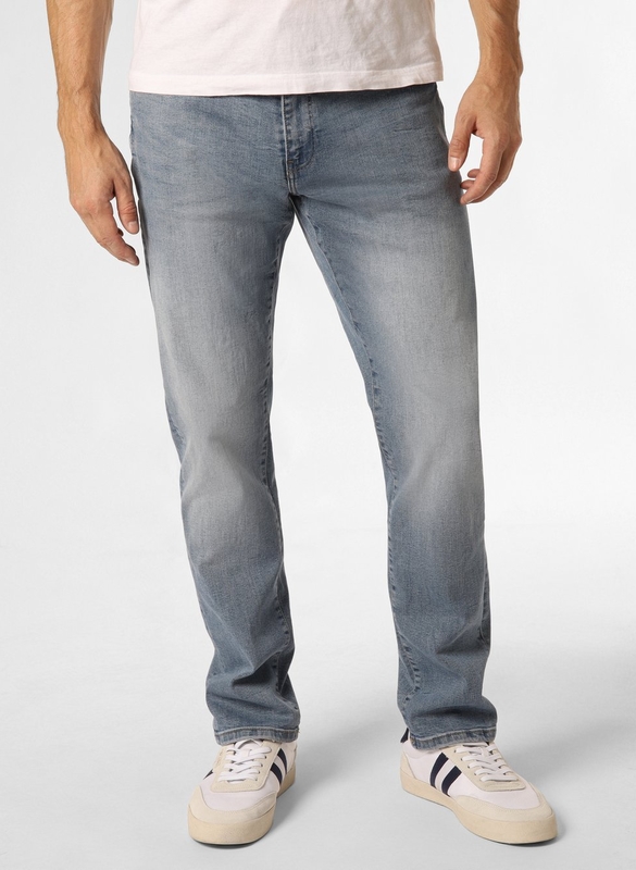 Granatowe jeansy Only&sons w stylu casual z bawełny