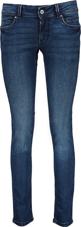 Granatowe jeansy Pepe Jeans z bawełny