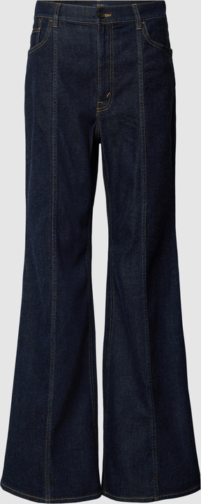 Granatowe jeansy POLO RALPH LAUREN z bawełny