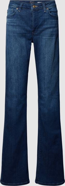 Granatowe jeansy Raffaello Rossi w stylu casual z bawełny