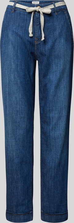 Granatowe jeansy Rosner z bawełny