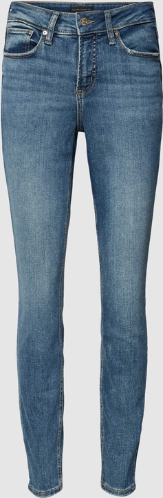 Granatowe jeansy Silver Jeans w street stylu z bawełny