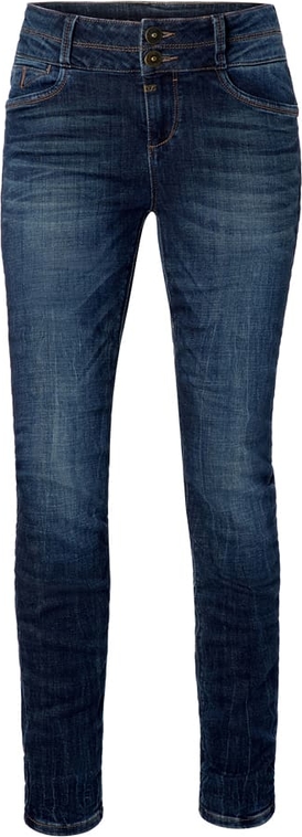 Granatowe jeansy Timezone w stylu klasycznym