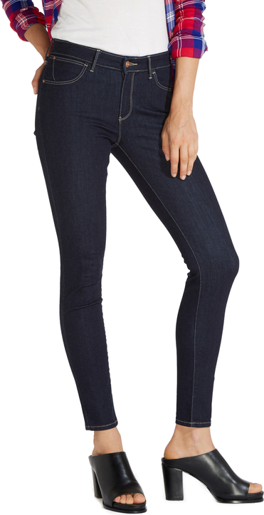 Granatowe jeansy Wrangler