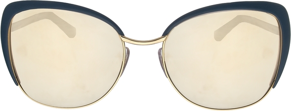 Granatowe okulary damskie Dolce & Gabbana