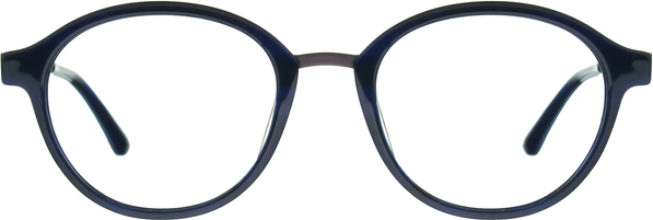 Granatowe okulary damskie Karl Opti Germany