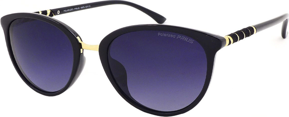 Granatowe okulary damskie Prius Polarized