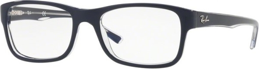 Granatowe okulary damskie Ray-Ban
