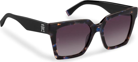Granatowe okulary damskie Tommy Hilfiger