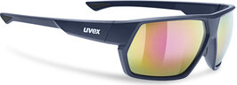 Granatowe okulary damskie Uvex