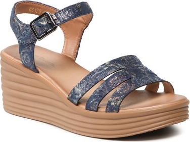 Granatowe sandały Clara Barson w stylu casual