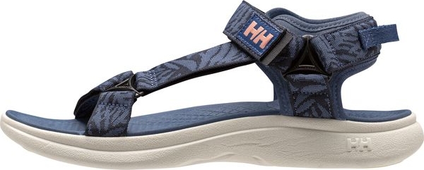 Granatowe sandały Helly Hansen w stylu casual z klamrami z płaską podeszwą