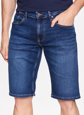 Granatowe spodenki Tommy Jeans w stylu casual