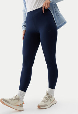 Granatowe spodnie 4F w sportowym stylu