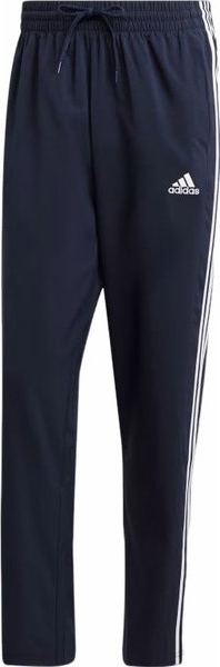 Granatowe spodnie Adidas z dresówki