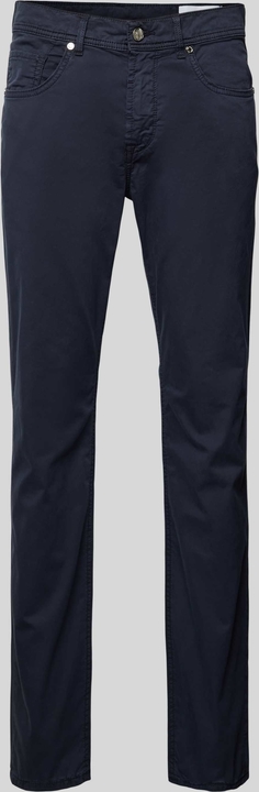 Granatowe spodnie Baldessarini w stylu casual
