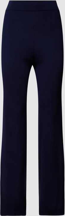 Granatowe spodnie Drykorn z dresówki
