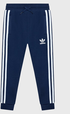Granatowe spodnie dziecięce Adidas dla chłopców