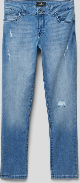 Granatowe spodnie dziecięce Cars Jeans dla chłopców