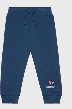 Granatowe spodnie dziecięce Guess