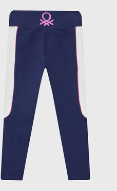 Granatowe spodnie dziecięce United Colors Of Benetton