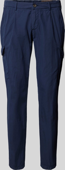 Granatowe spodnie G1920 w stylu casual z bawełny