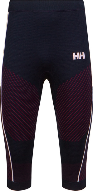 Granatowe spodnie Helly Hansen z wełny w sportowym stylu