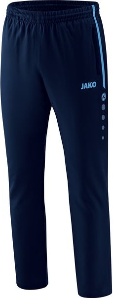 Granatowe spodnie JAKO w sportowym stylu z dresówki