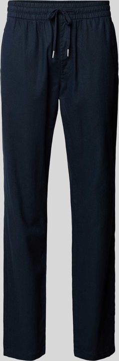Granatowe spodnie Matinique w stylu casual