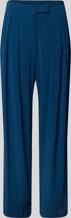 Granatowe spodnie MaxMara Leisure w stylu retro