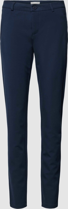 Granatowe spodnie Peek&Cloppenburg w stylu casual
