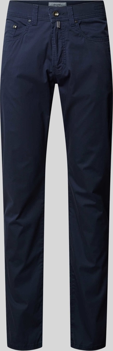 Granatowe spodnie Pierre Cardin w stylu casual