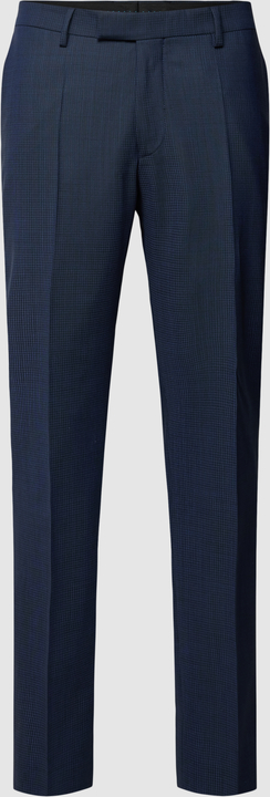 Granatowe spodnie Pierre Cardin z wełny