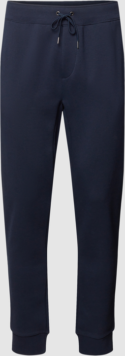Granatowe spodnie POLO RALPH LAUREN z dresówki w stylu casual