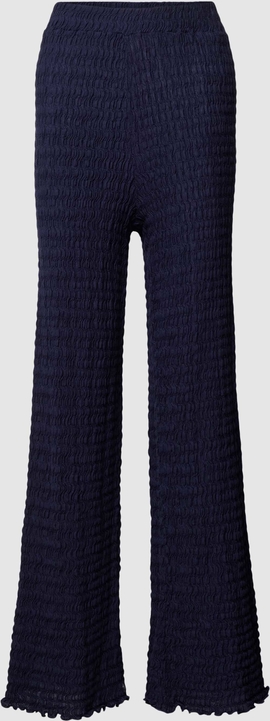 Granatowe spodnie Rich & Royal z bawełny