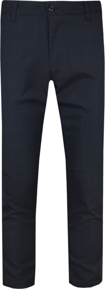 Granatowe spodnie Rigon z tkaniny