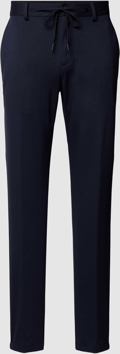 Granatowe spodnie S.Oliver Black Label w stylu casual