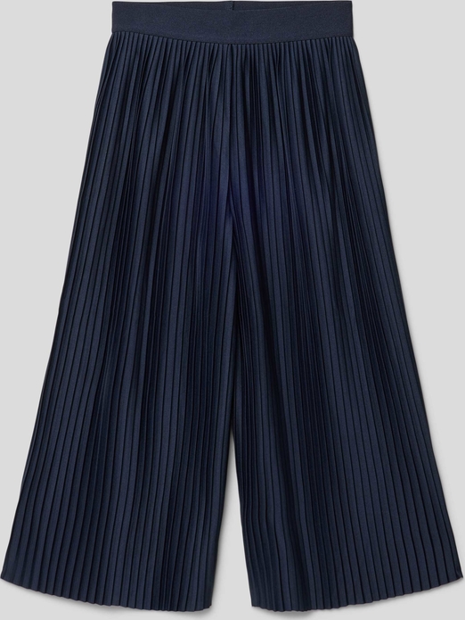 Granatowe spodnie S.Oliver w stylu retro