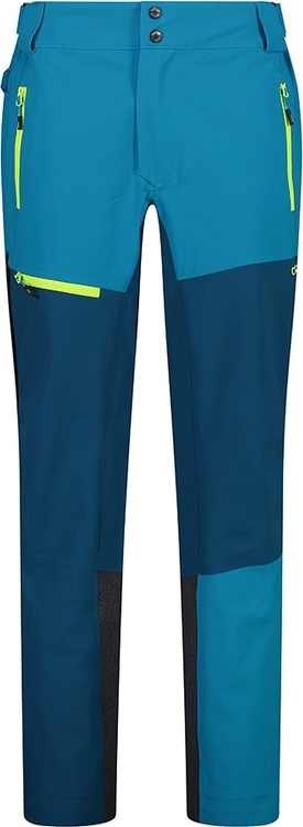 Granatowe spodnie sportowe CMP z tkaniny w sportowym stylu