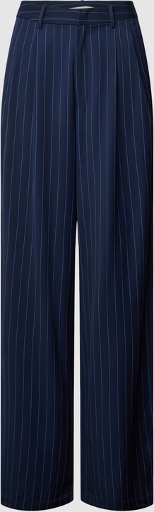 Granatowe spodnie Tom Tailor Denim w stylu retro