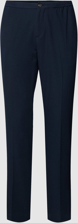 Granatowe spodnie Tommy Hilfiger w stylu casual