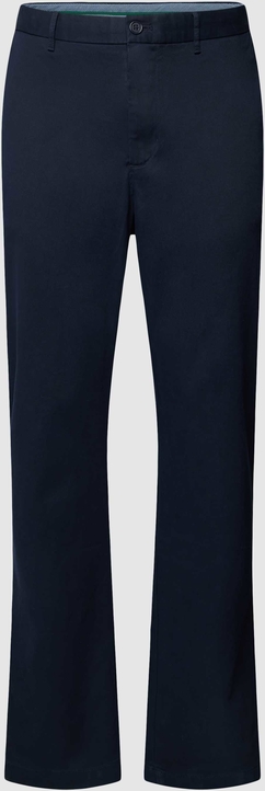 Granatowe spodnie Tommy Hilfiger w stylu casual